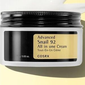 COSRX Advanced Snail 92 Cream - Black and White 3.5 OZ